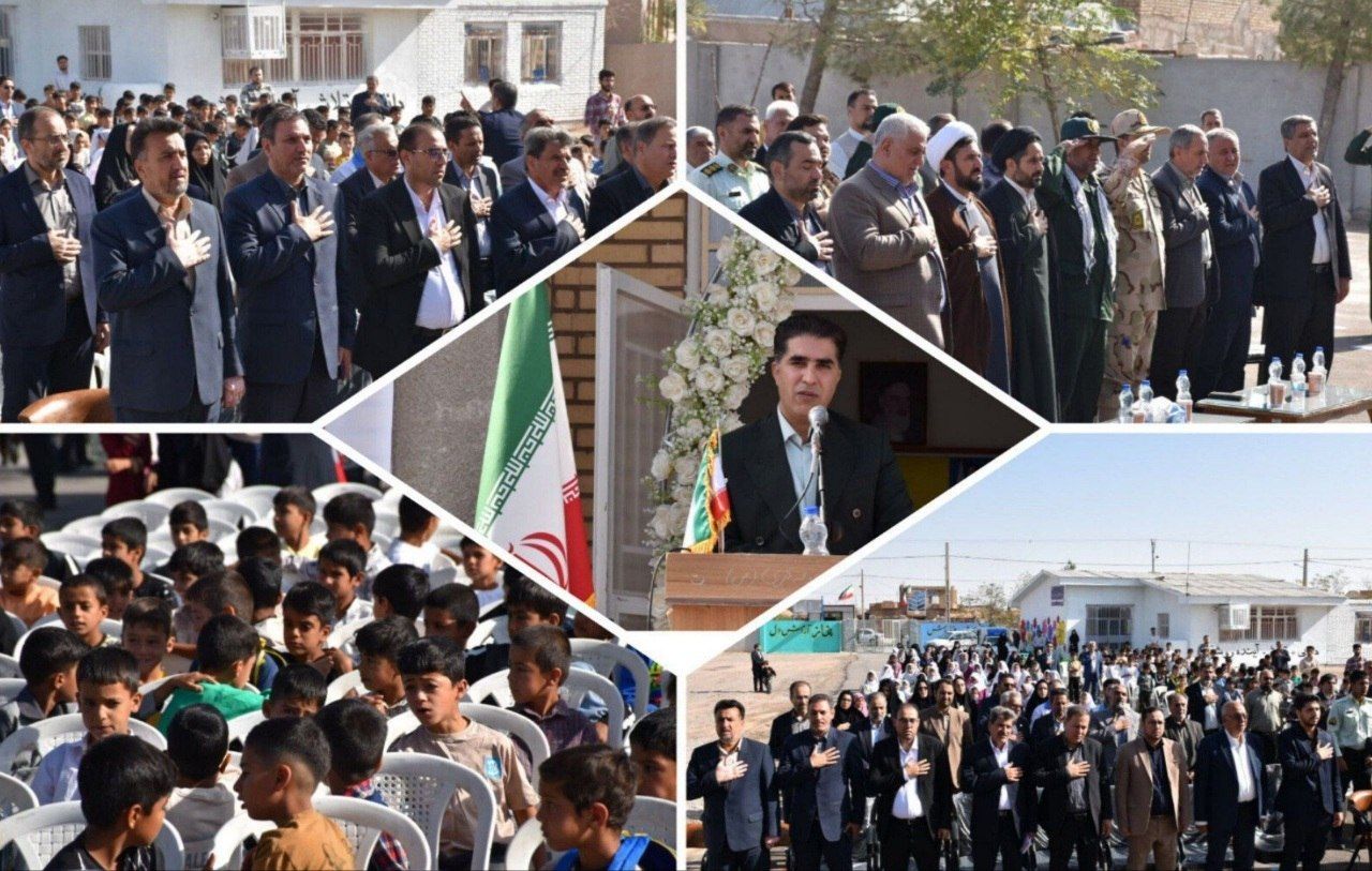طنین زنگ مهر در دیار دوتار؛ مدرسه‌ای به نام استاد عثمان محمدپرست در تایباد افتتاح شد
